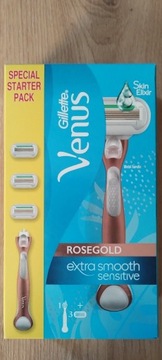 Gillette Venus extra smooth sens.,maszynka+3wkłady