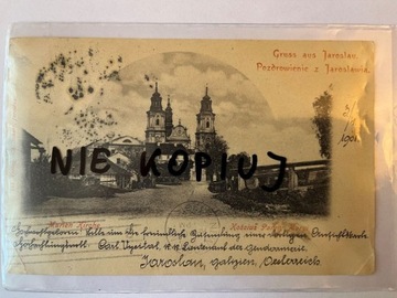 Jarosław, Gruss aus.... Kościół Panny Marii 1901