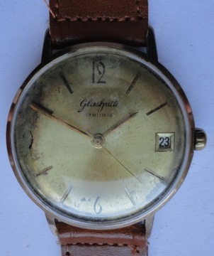 ZEGAREK GLASHUTTE GARNITUROWY ORYGINAŁ