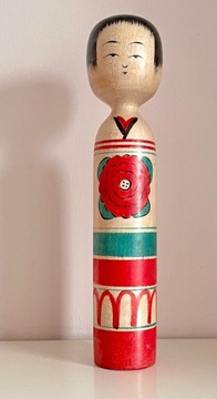 Duża Kokeshi Kijiyama- sygnowana