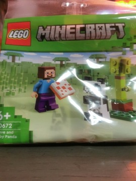 Lego Minecraft 21251 i 30672. Nowe. Super prezent