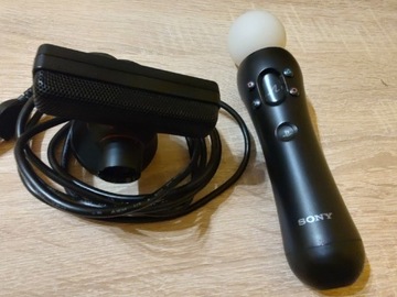 różdżka move controller motion CECH-ZCM1E i kamera PlayStation 3 4 VR PS3 