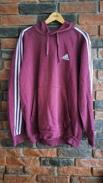 Bluza adidas bordowa 