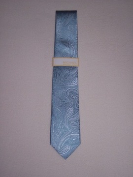 MK Michael Kors krawat jedwabny nowy niebieski