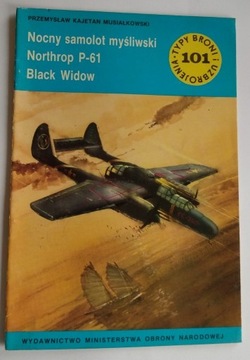 Typy broni TBiU 101 samolot Black widow
