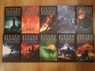 Steven Erikson -Malazańska Księga Poległych t.1-10