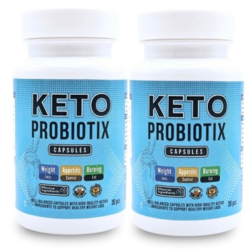 2x Keto Probiotix Caps - Skuteczne odchudzanie 30k