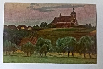 Pocztówka Malarstwo T. Ziomek ok. 1920r