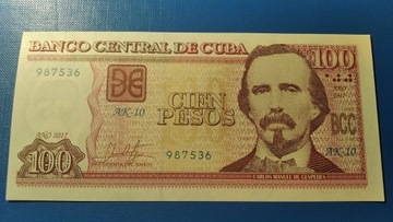 Kuba 100 pesos 2017 UNC P-129i