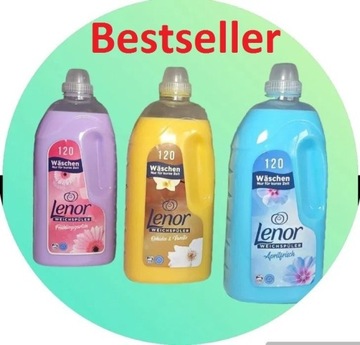 #LENOR Do płukania aż 3L 120Pran 11.6/L#