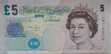 Wielka Brytania - 5 funtów