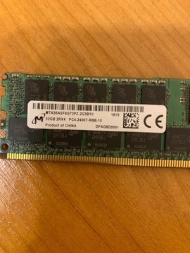 Pamięć RAM Micron 32GB DDR4 ECC