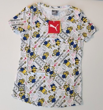 Puma T-shirt dziecięcy Minionki 140cm 9-10 lat