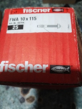 Kotwy Fischer fwa 10x115