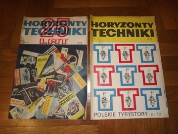 Horyzonty Techniki czasopismo PRL, 1977r. - 1988r.