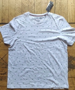 Nowy T-shirt biały rozmiar L z metką