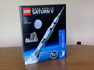 LEGO 21309 NASA Apollo Saturn V Zaplombowany