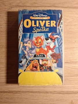 Kaseta VHS bajka Walt Disney Oliver i Spółka