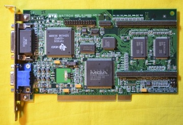 MATROX MILLENIUM MGA-MIL-/2I PCI 2MB JAK NOWA