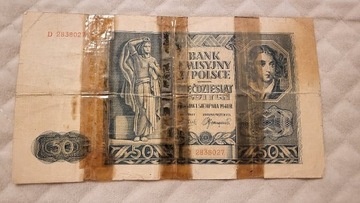 50zł. 1941r. Banknot