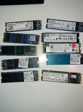 Dyski SSD M.2  512GB RÓŻNE uszkodzone