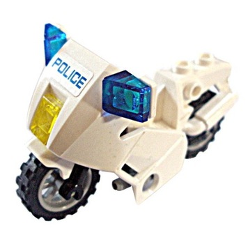 LEGO City Policja 52035c02 MOTOR motocykl biały