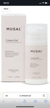 MUSAL Lumavital 100ml Krem do twarzy ze Ślimaka