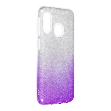 Etui SHINING do SAMSUNG Galaxy A20e  brokat+szkło