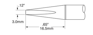 Grot lutowniczy METCAL  SSC-546A  16.5mm  x 3mm