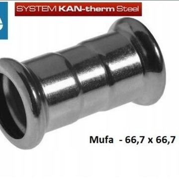 KAN-THERM MUFA PRESS STEEL 66,7X66,7 6340411 15092