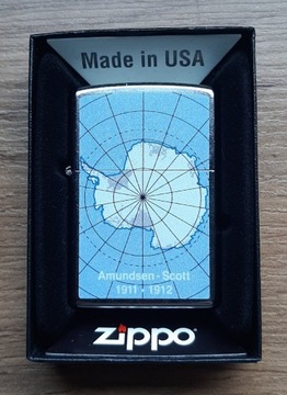 Nowa zapalniczka Zippo USA Antarktica