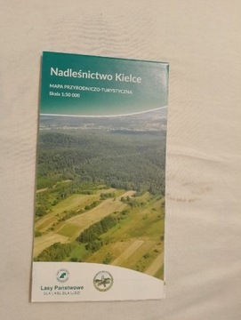 Nadleśnictwo Kielce mapa 