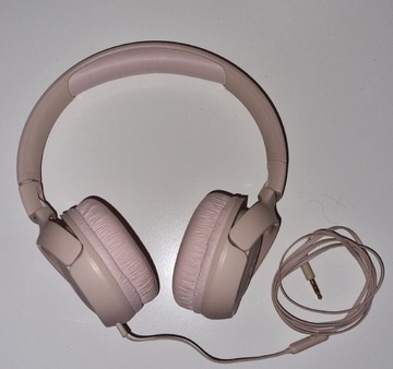 Słuchawki przewodowe JBL różowe 