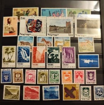 Izrael zestaw znaczków 