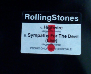 THE ROLLING STONES HIGHWIRE/SYMPATHY FOR THE DEVIL