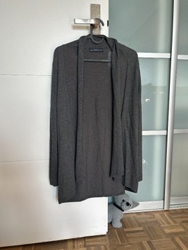 Dłuższy cienki sweterek, narzutka Zara S