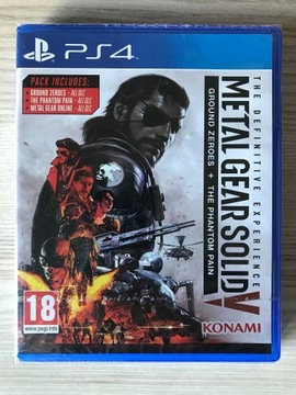 Metal Gear Solid V 5 The Definitive Experience PS4