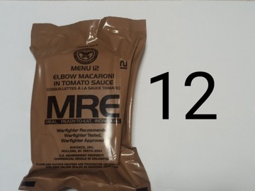 Racja MRE amerykański racja żywnościowa nr. 12