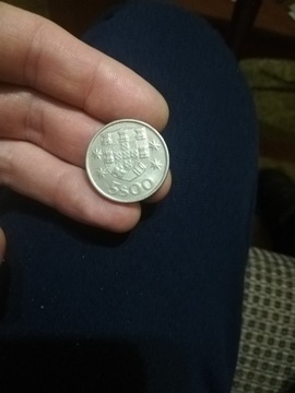 5$00 escudo  z 1983  roku  Portugalia  zobacz!! 