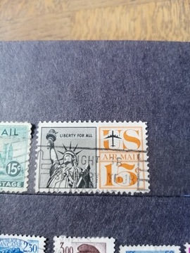 Dwa znaczki United States stare