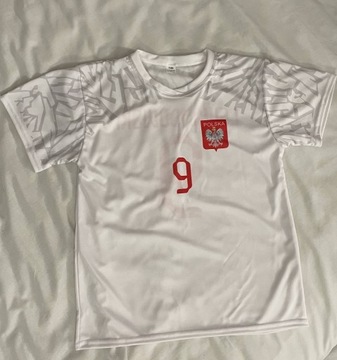 Koszulka Polska Lewandowski dla dzieci 146 cm