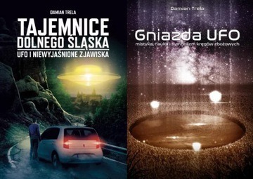 Zestaw 2x książki o UFO. Gniazda UFO + Tajemnice 