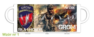 Kubek -Siła i Honor - JW GROM – 330 ml