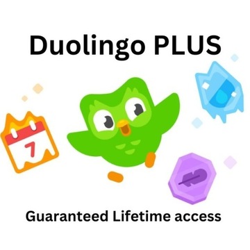 Duolingo PLUS Dostęp dożywotni | Gwarancja