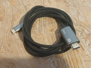 Kabel USB-C HDMI 4K 1,7 mb telefo do TV