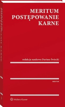 Mertitum Postępowanie Karne red. D. Świecki 2019 