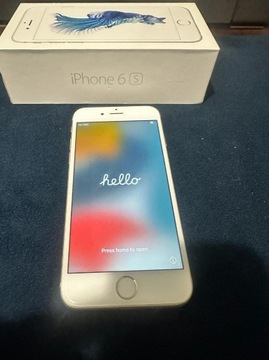 iPhone 6 s 64GB biały 100% sprawny