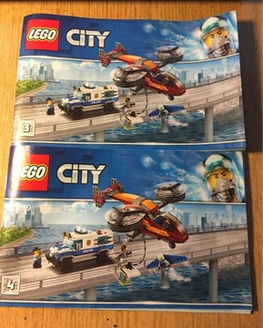 Instrukcja nr 3 i 4 do Lego city 60209