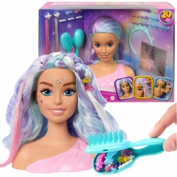 Barbie głowa do stylizacji Wróżka Mattel HMD82 