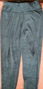  spodnie welurowe, 2XL, szare